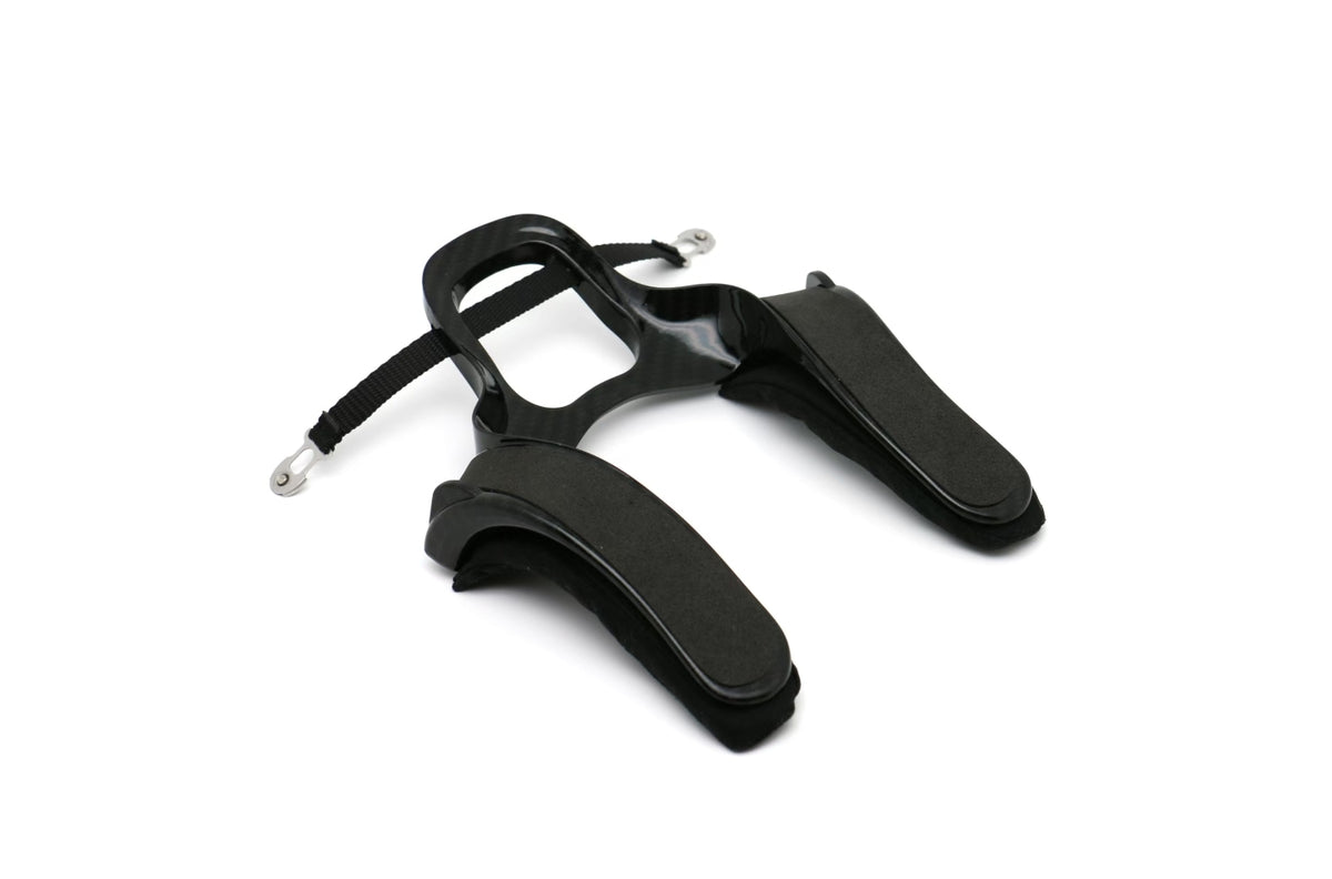 F1 Racing Helmet HANS Device 1:2 Scale Stand – Compatible with BELL Helmets (Helmet Not Included)