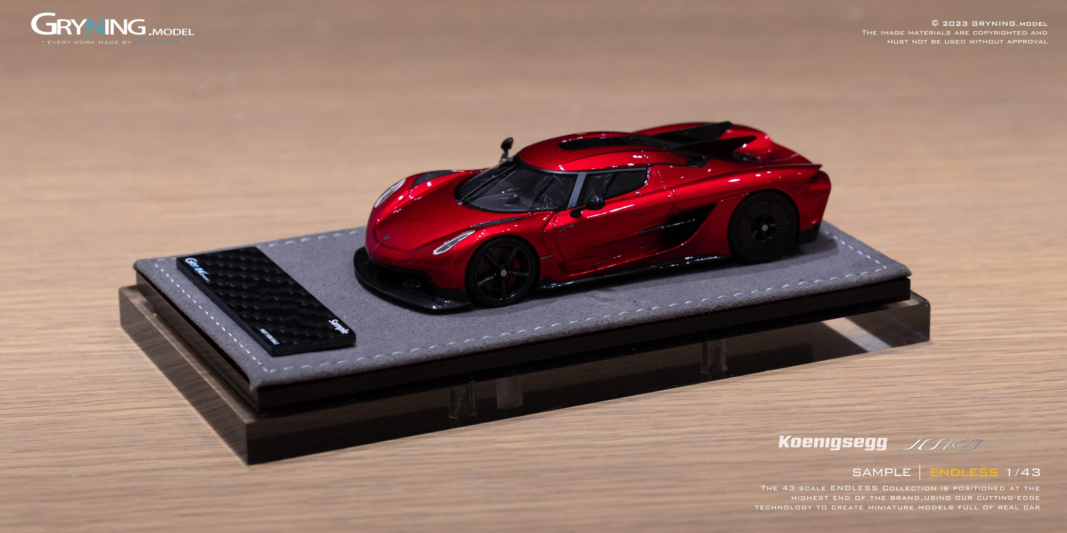[Pre-order] Gryning 1:43 Koenigsegg Jesko Absolut
