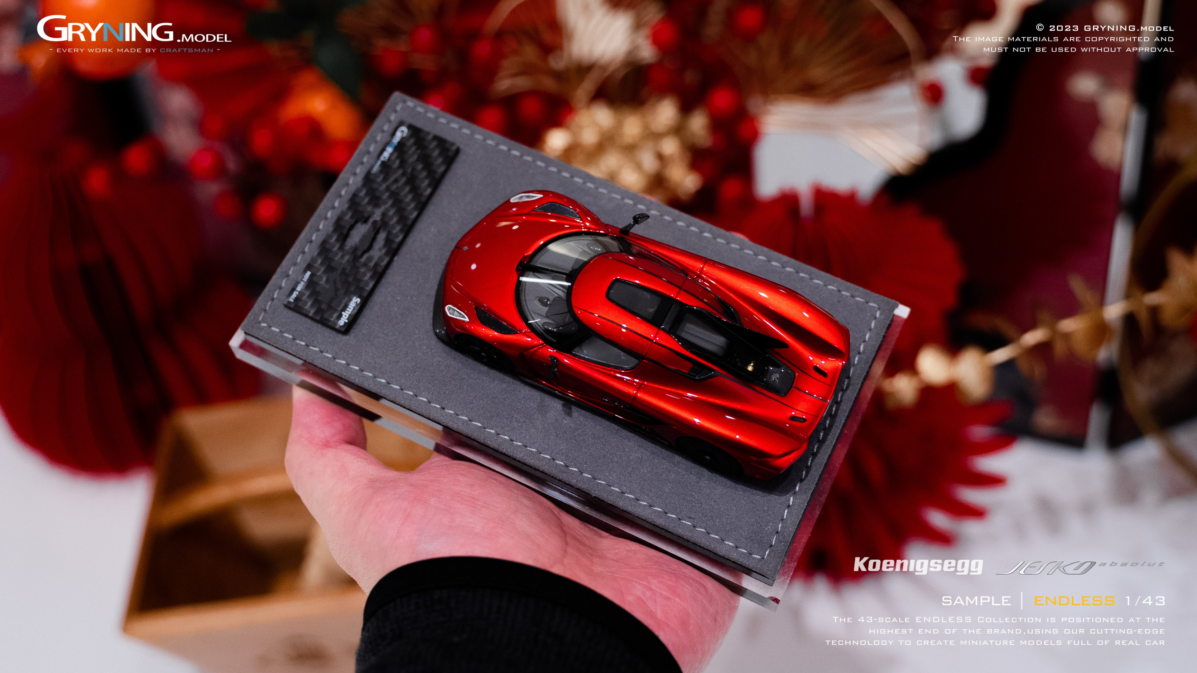 [Pre-order] Gryning 1:43 Koenigsegg Jesko Absolut