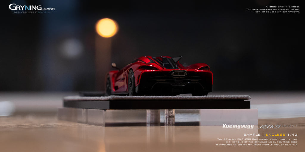 [Pre-order] Gryning 1:43 Koenigsegg Jesko Absolut