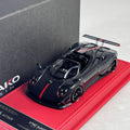 PEAKO 1:43 Pagani Zonda 760 Roadster Aether Full Carbon / UNICA Blue Carbon
