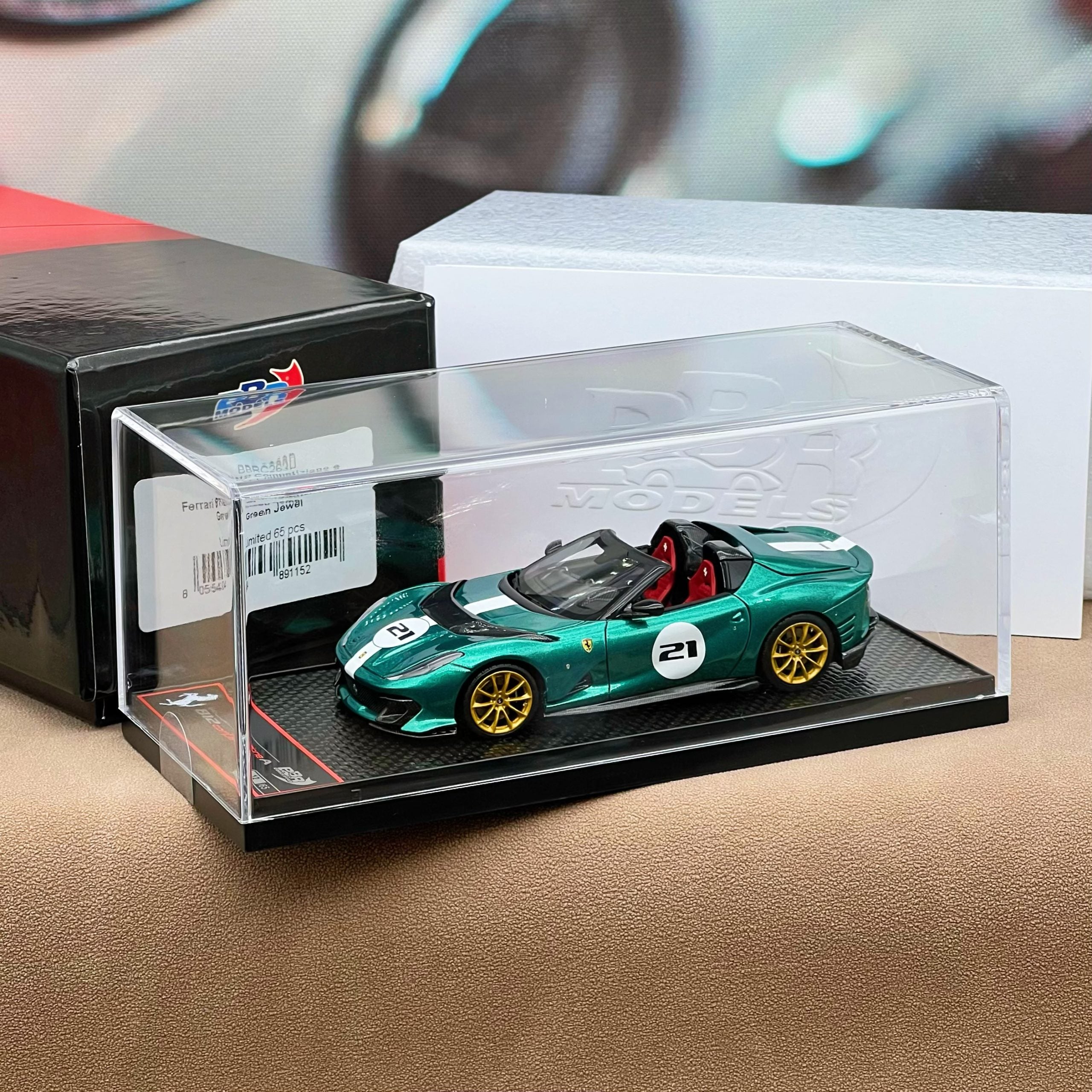 BBR 1:43 Ferrari 812 Competizione A Green Jewel - BBRC263P