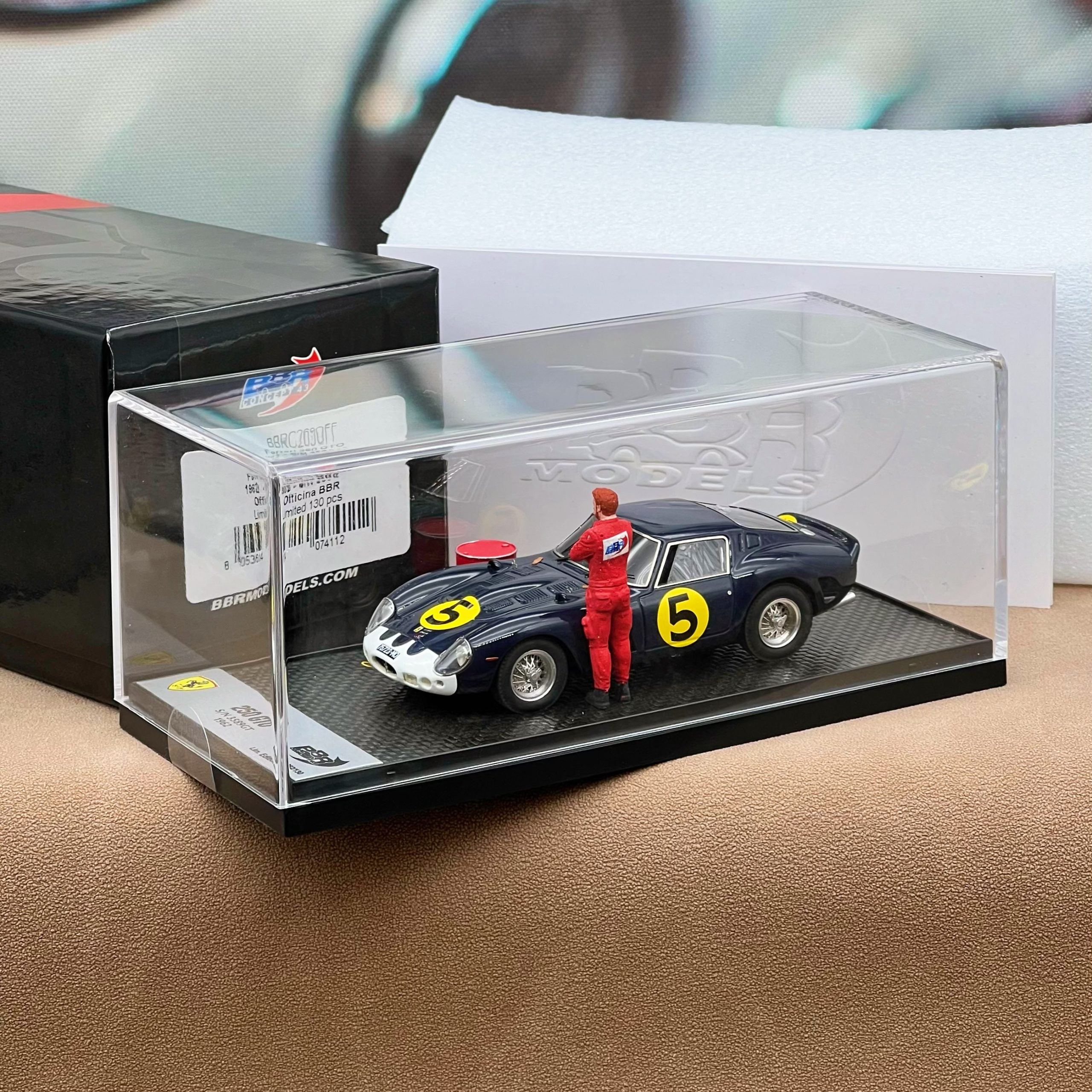 BBR 1:43 Ferrari 250 GTO 1962 S/N 3589GT - BBRC269OFF – AUTOLETS