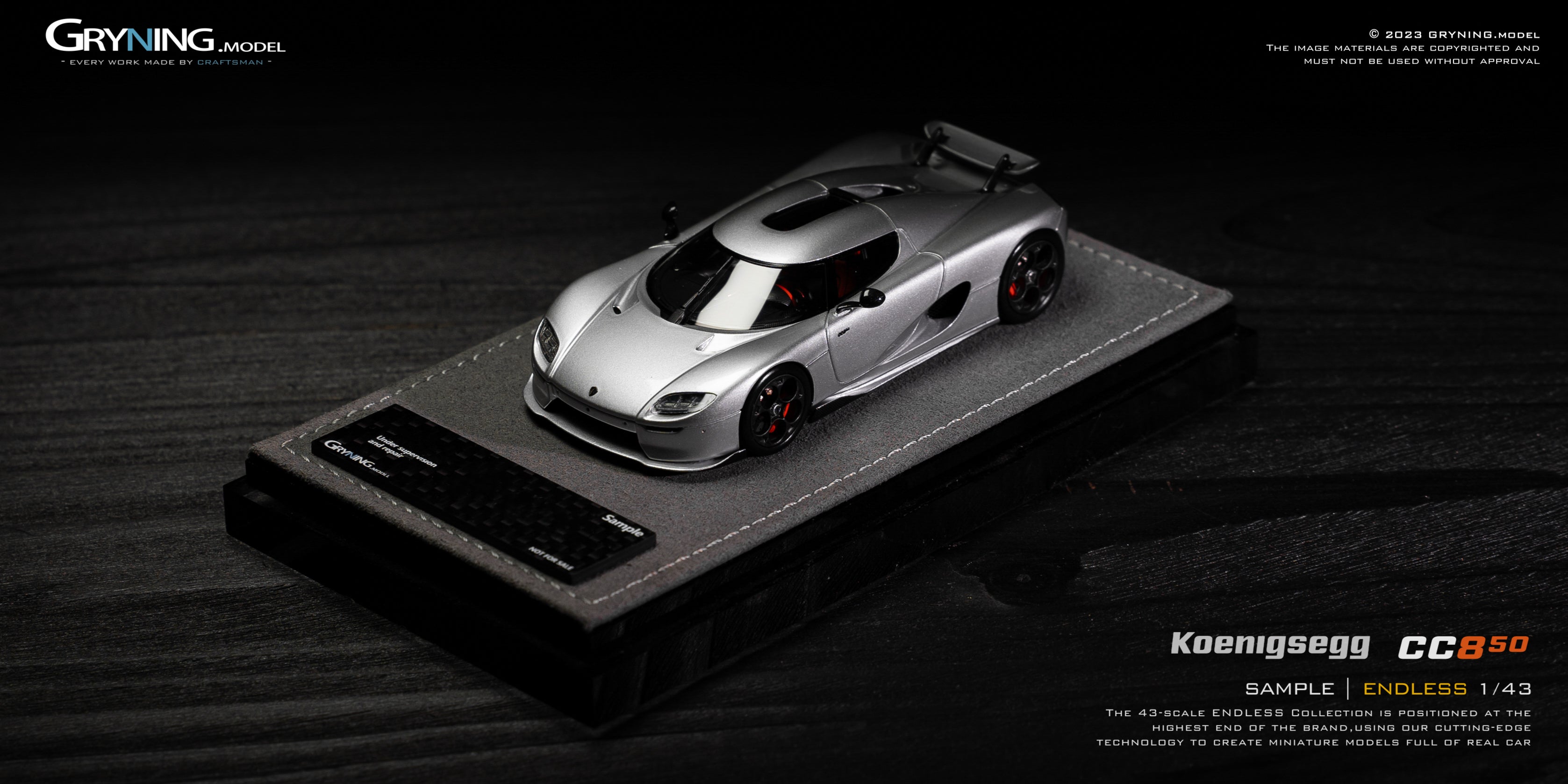 [Pre-order] Gryning 1:43 Koenigsegg Jesko CC850