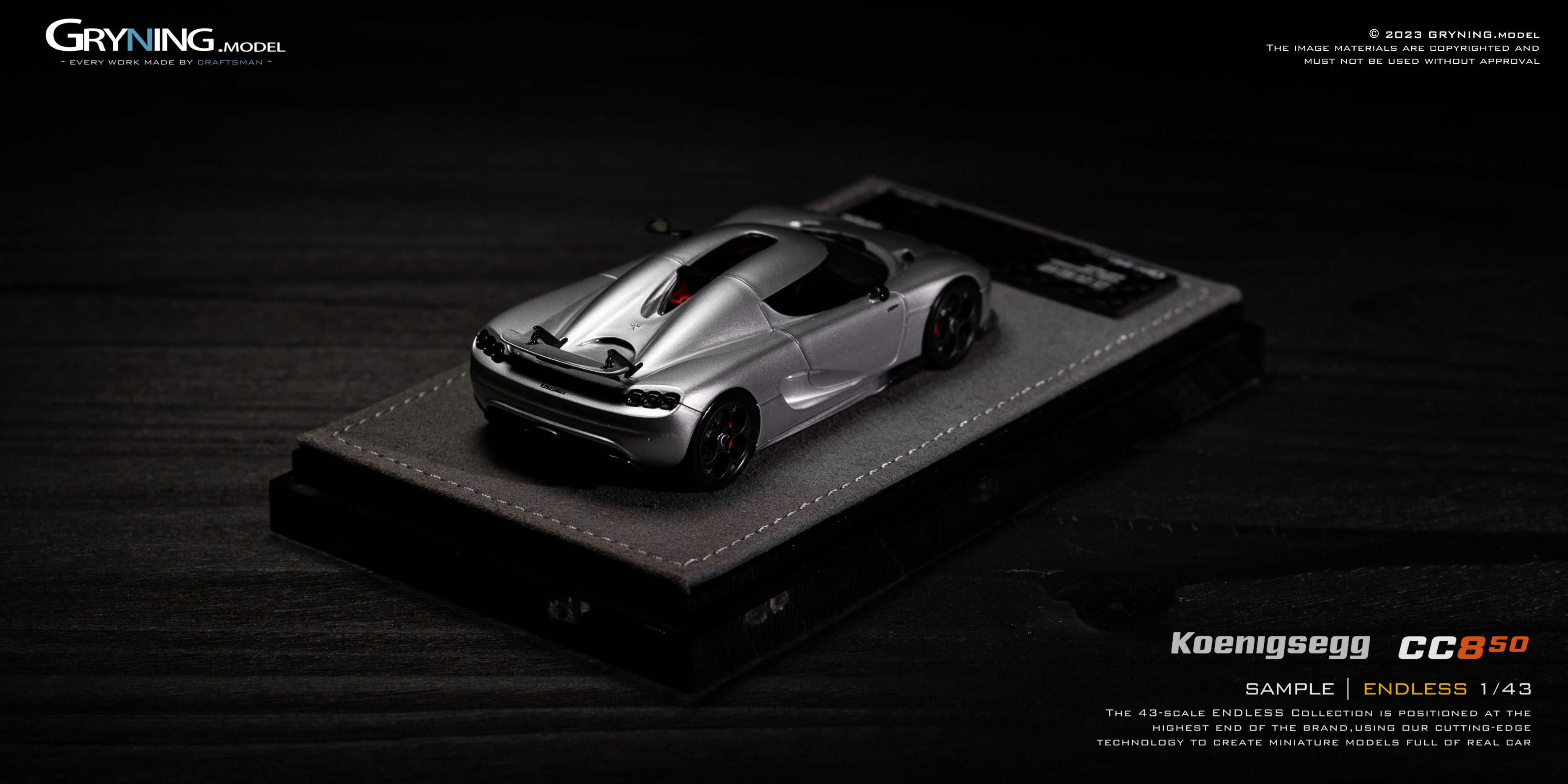 [Pre-order] Gryning 1:43 Koenigsegg Jesko CC850