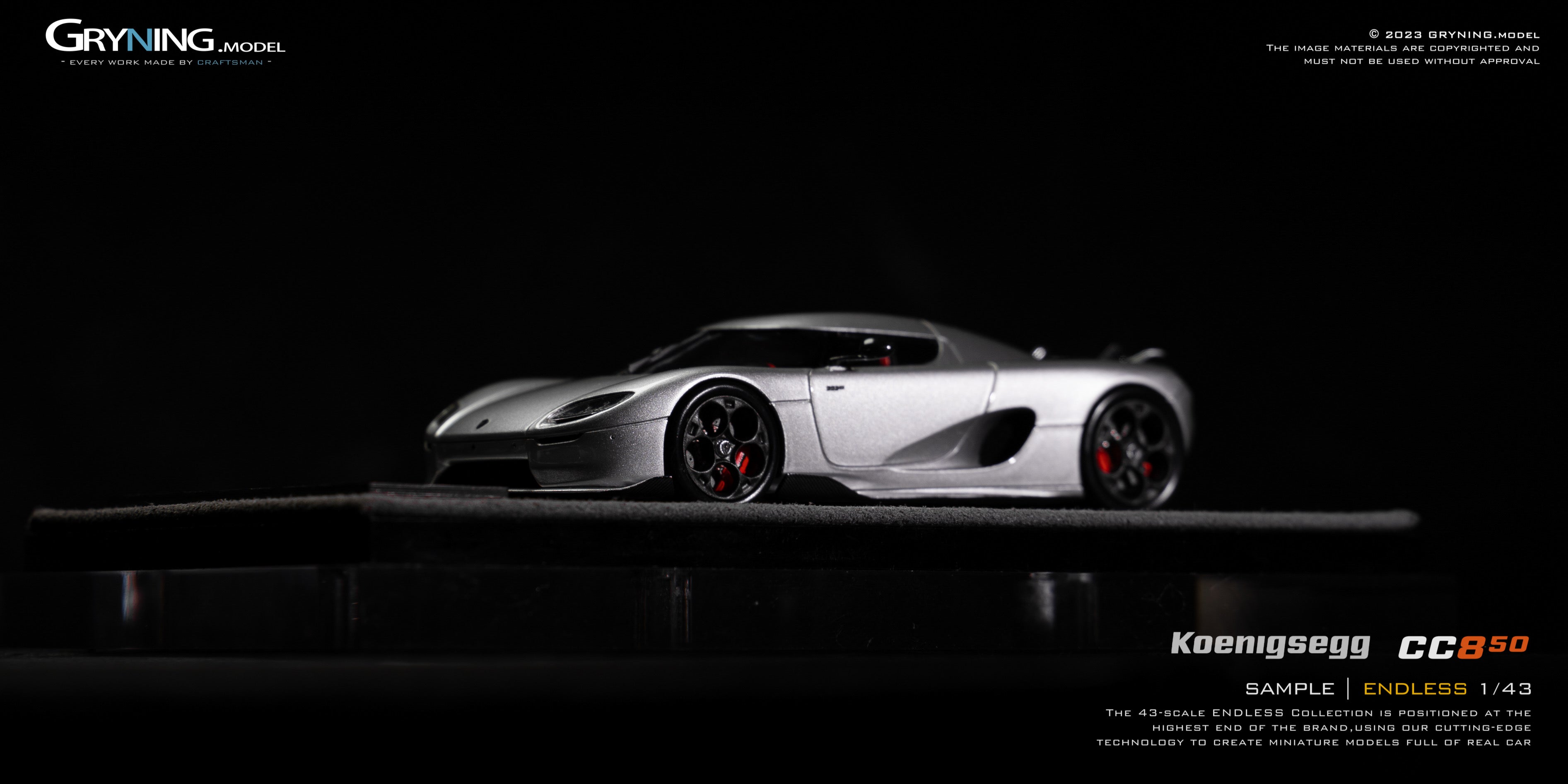 [Pre-order] Gryning 1:43 Koenigsegg Jesko CC850