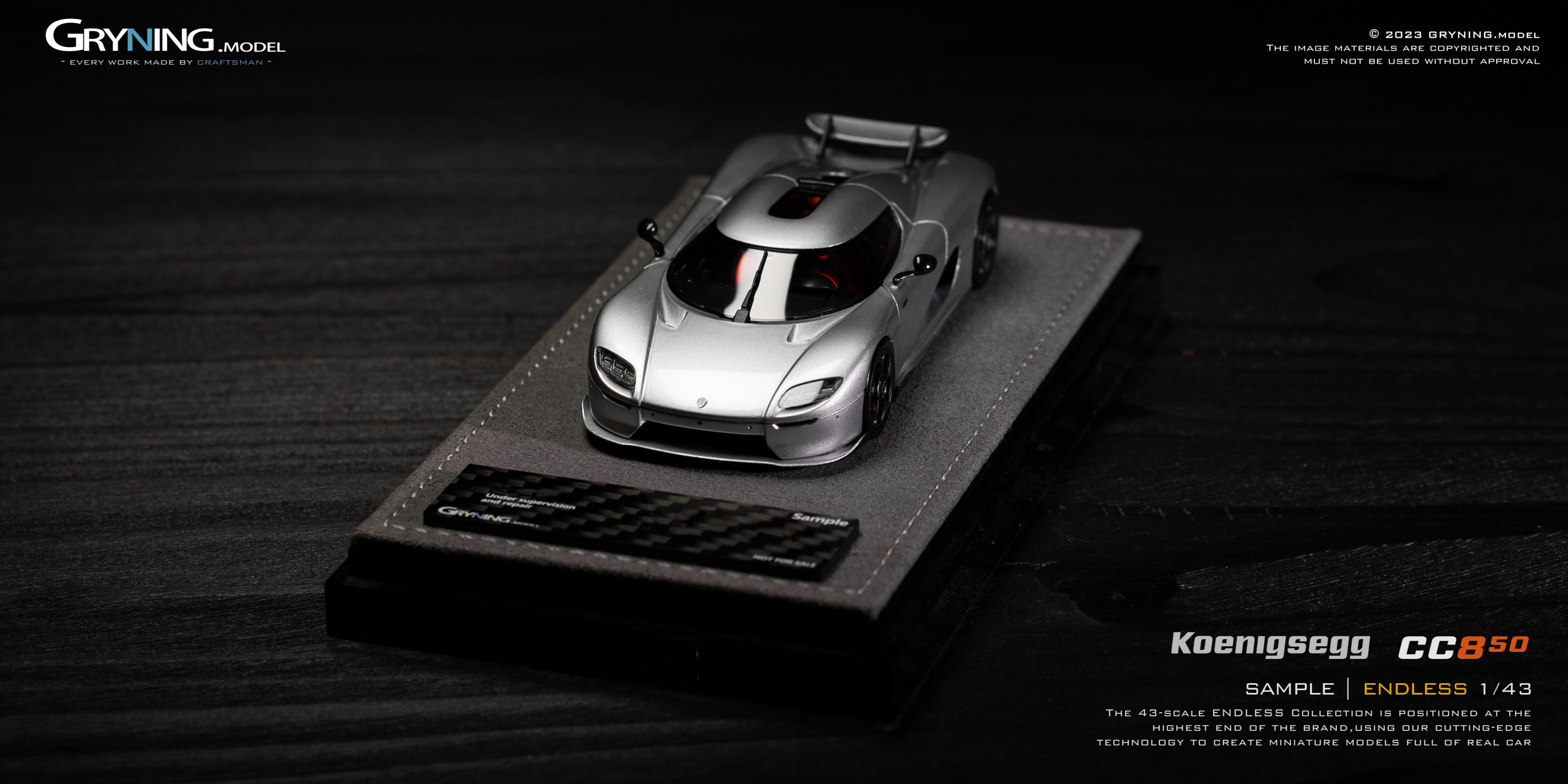 [Pre-order] Gryning 1:43 Koenigsegg Jesko CC850