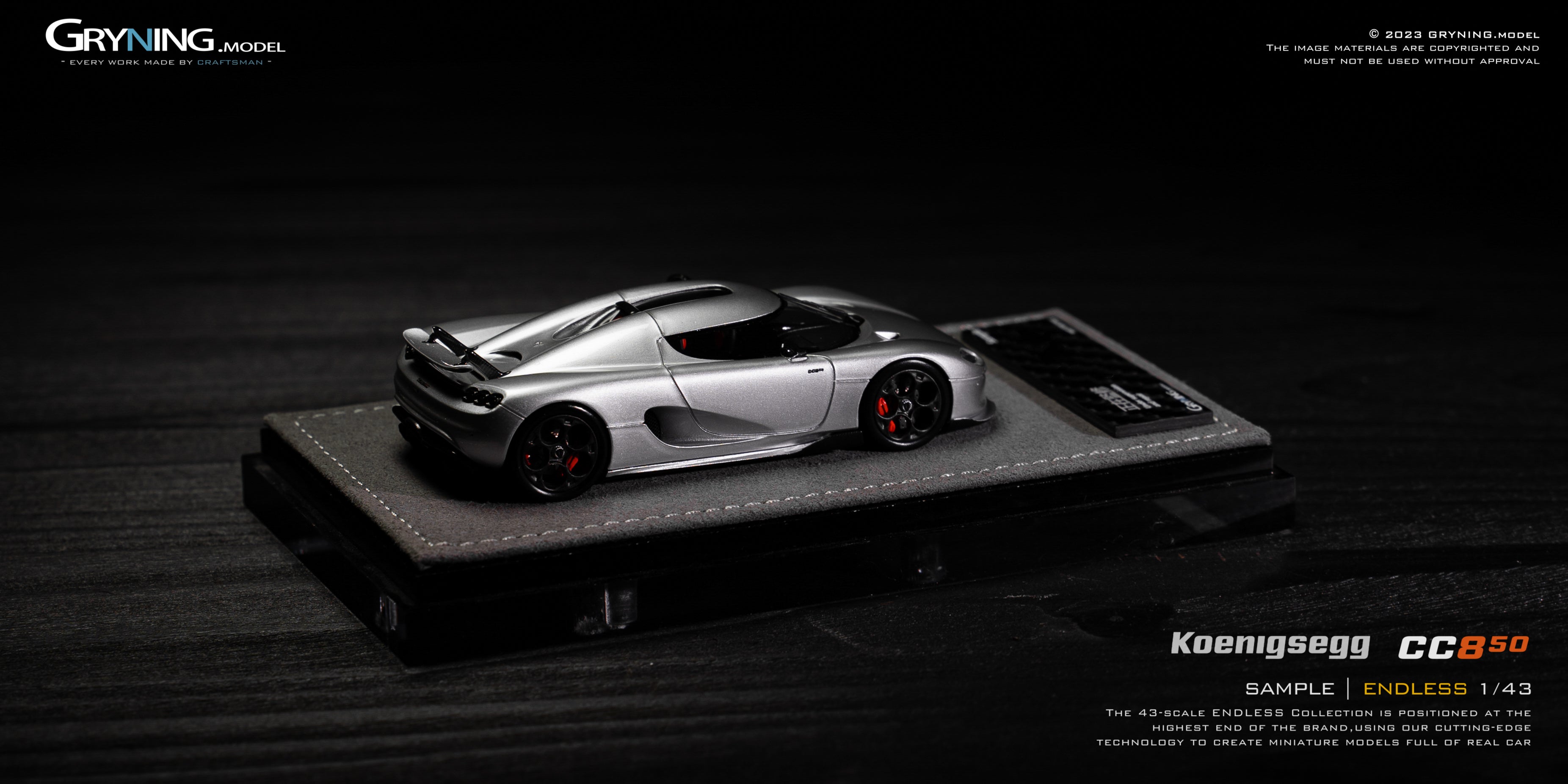 [Pre-order] Gryning 1:43 Koenigsegg Jesko CC850