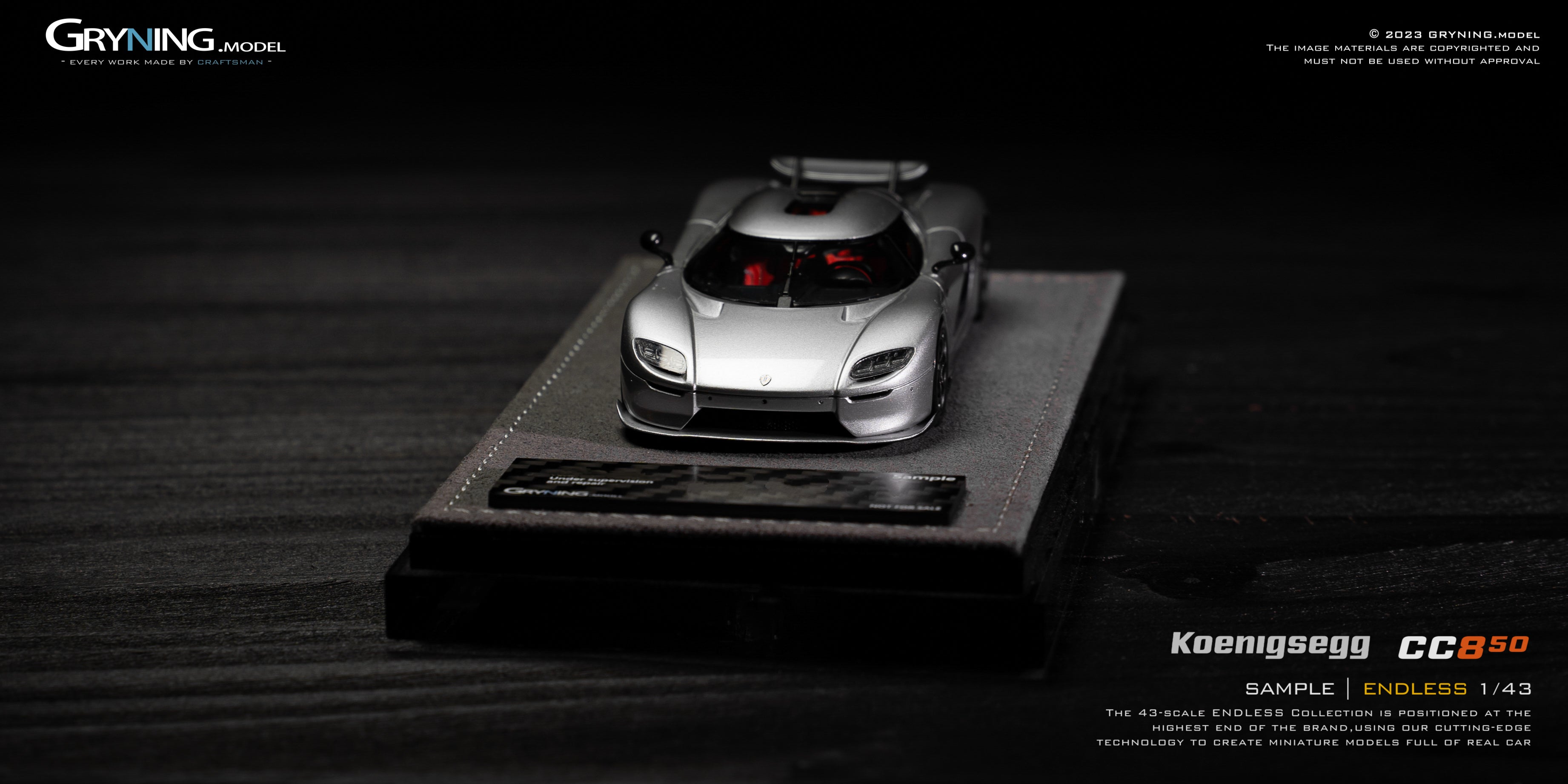 [Pre-order] Gryning 1:43 Koenigsegg Jesko CC850
