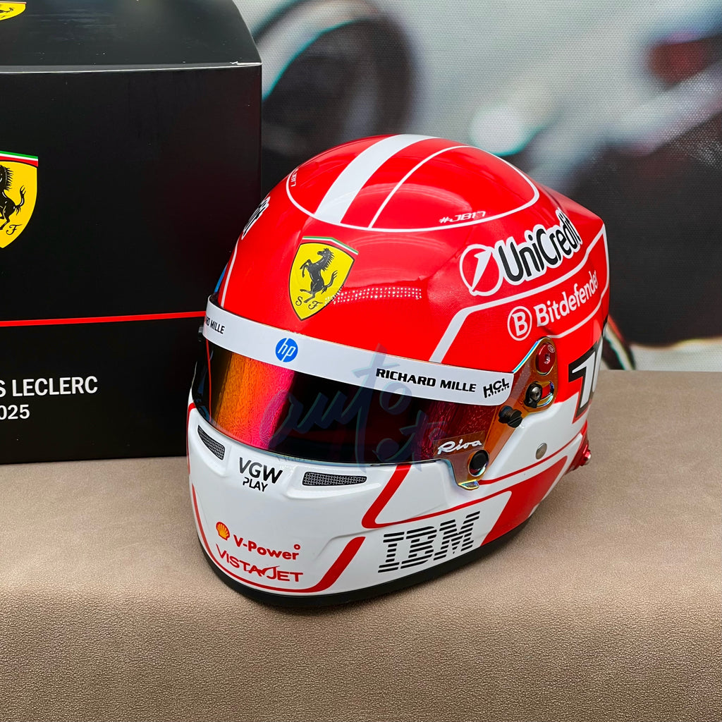 MINI HELMET Season 2025 - Lewis Hamilton 1/2 By BELL - LH2025
