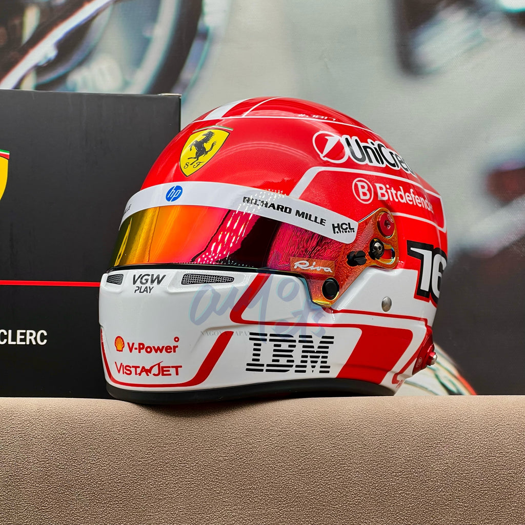 MINI HELMET Season 2025 - Lewis Hamilton 1/2 By BELL - LH2025