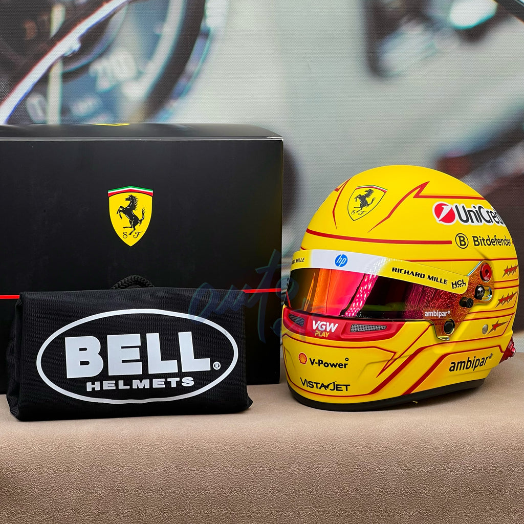 MINI HELMET Season 2025 - Charles Leclerc 1/2 By BELL - CL2025