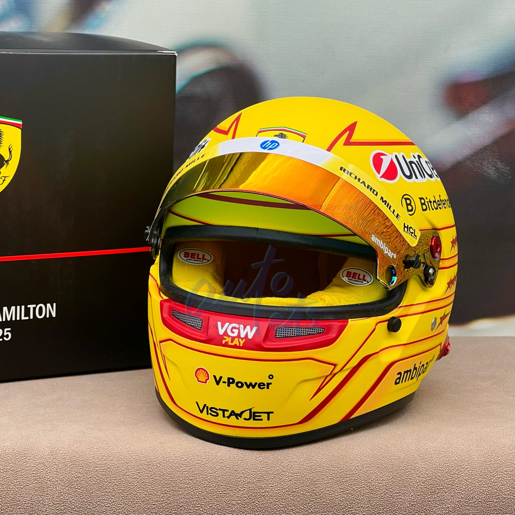 MINI HELMET Season 2025 - Charles Leclerc 1/2 By BELL - CL2025