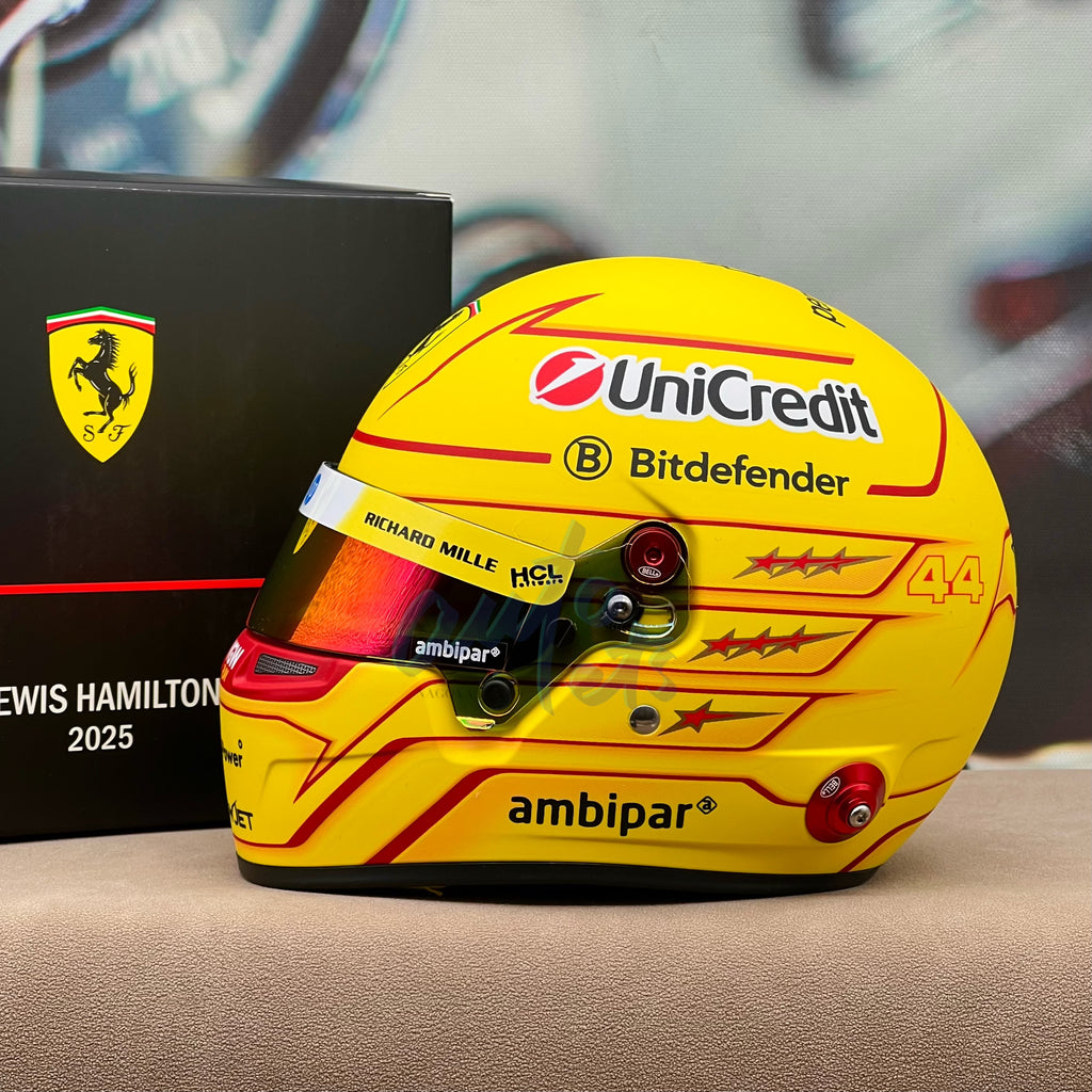 MINI HELMET Season 2025 - Charles Leclerc 1/2 By BELL - CL2025