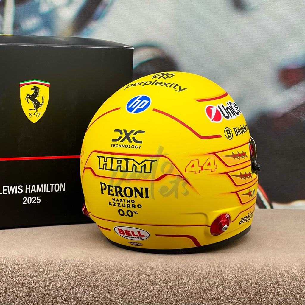 MINI HELMET Season 2025 - Charles Leclerc 1/2 By BELL - CL2025