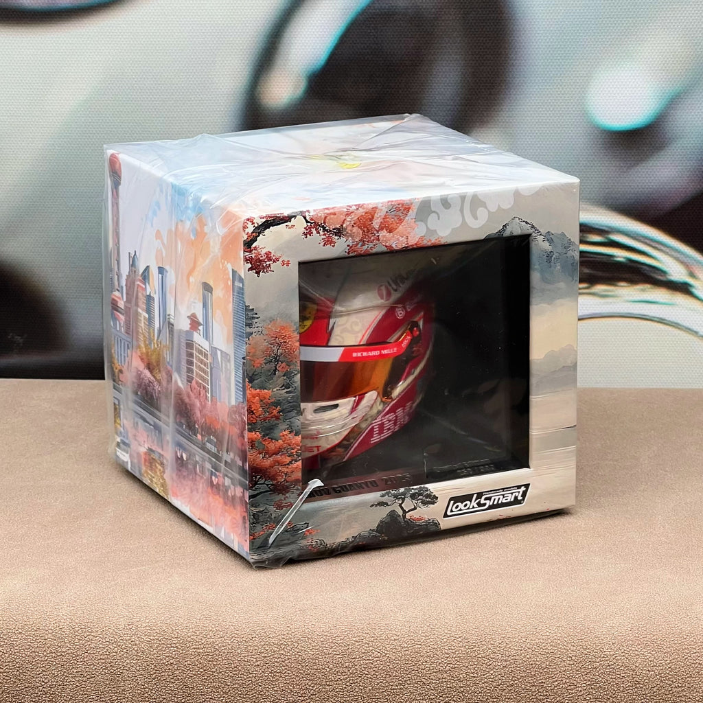 LOOKSMART 1:5 ZHOUGUANYU 2025 HELMET SCUDERIA FERRARI HP - LSHEL010S