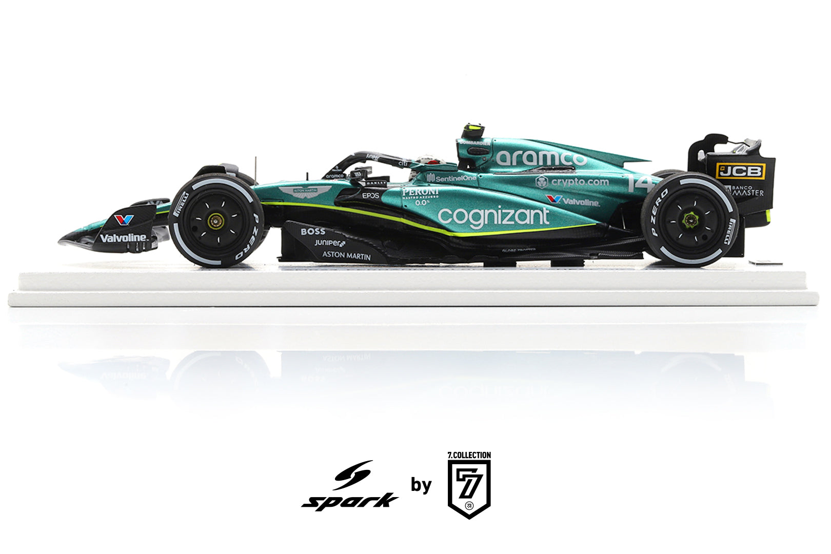 SPARK 1:43 ASTON MARTIN AMR23 FERNANDO ALONSO JAPANESE GP 2023 LIMITED 300PCS – NKN03