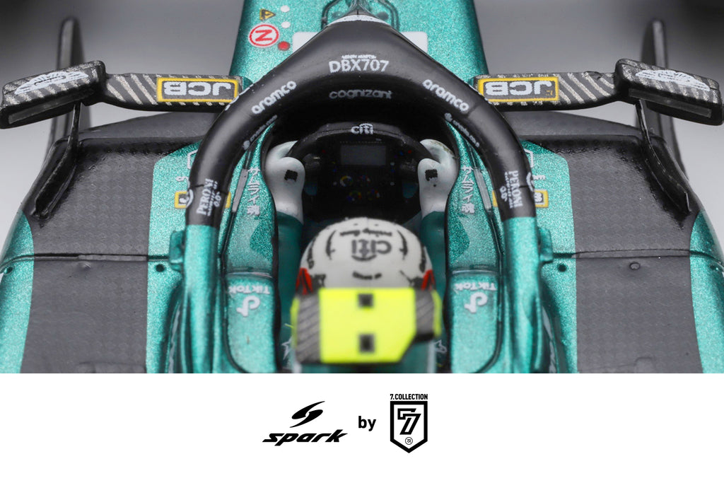 SPARK 1:43 ASTON MARTIN AMR23 FERNANDO ALONSO JAPANESE GP 2023 LIMITED 300PCS – NKN03