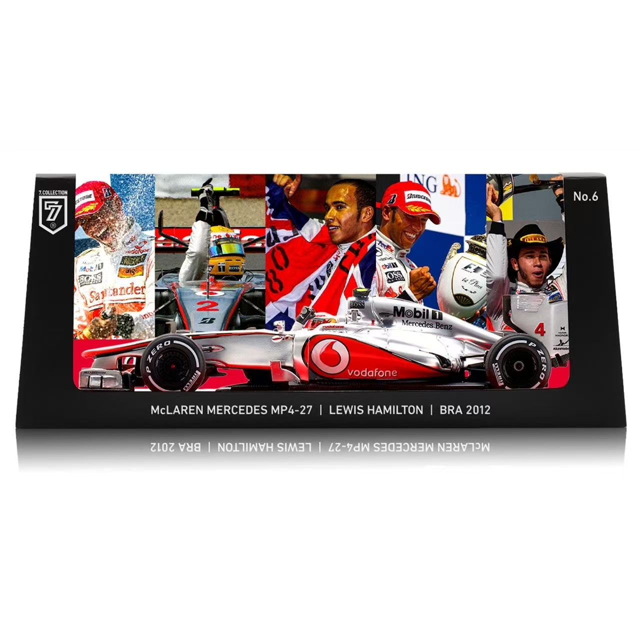 SPARK 1:43 McLAREN MERCEDES MP4-27 LEWIS HAMILTON BRAZIL GP 2012 – NKN06