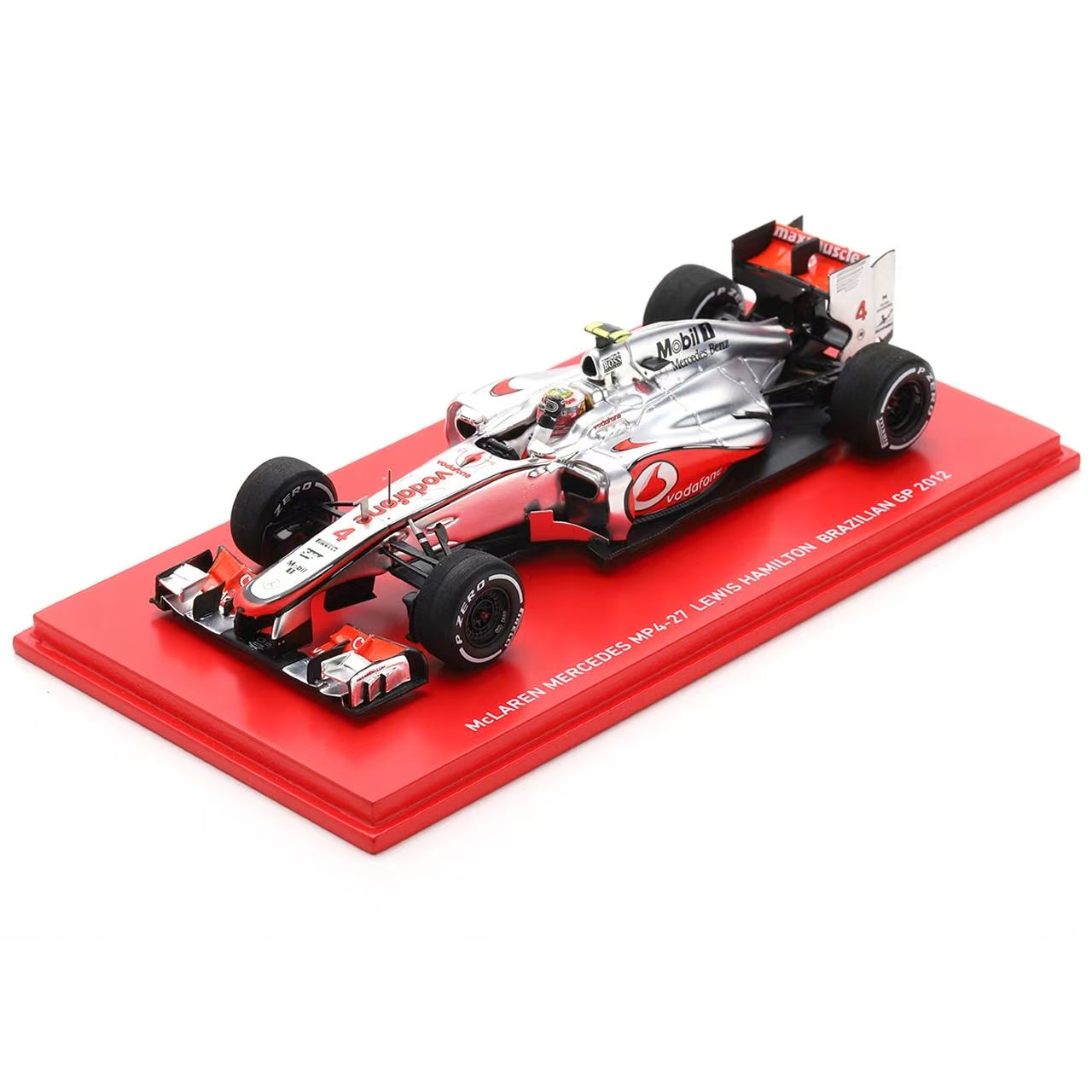 SPARK 1:43 McLAREN MERCEDES MP4-27 LEWIS HAMILTON BRAZIL GP 2012