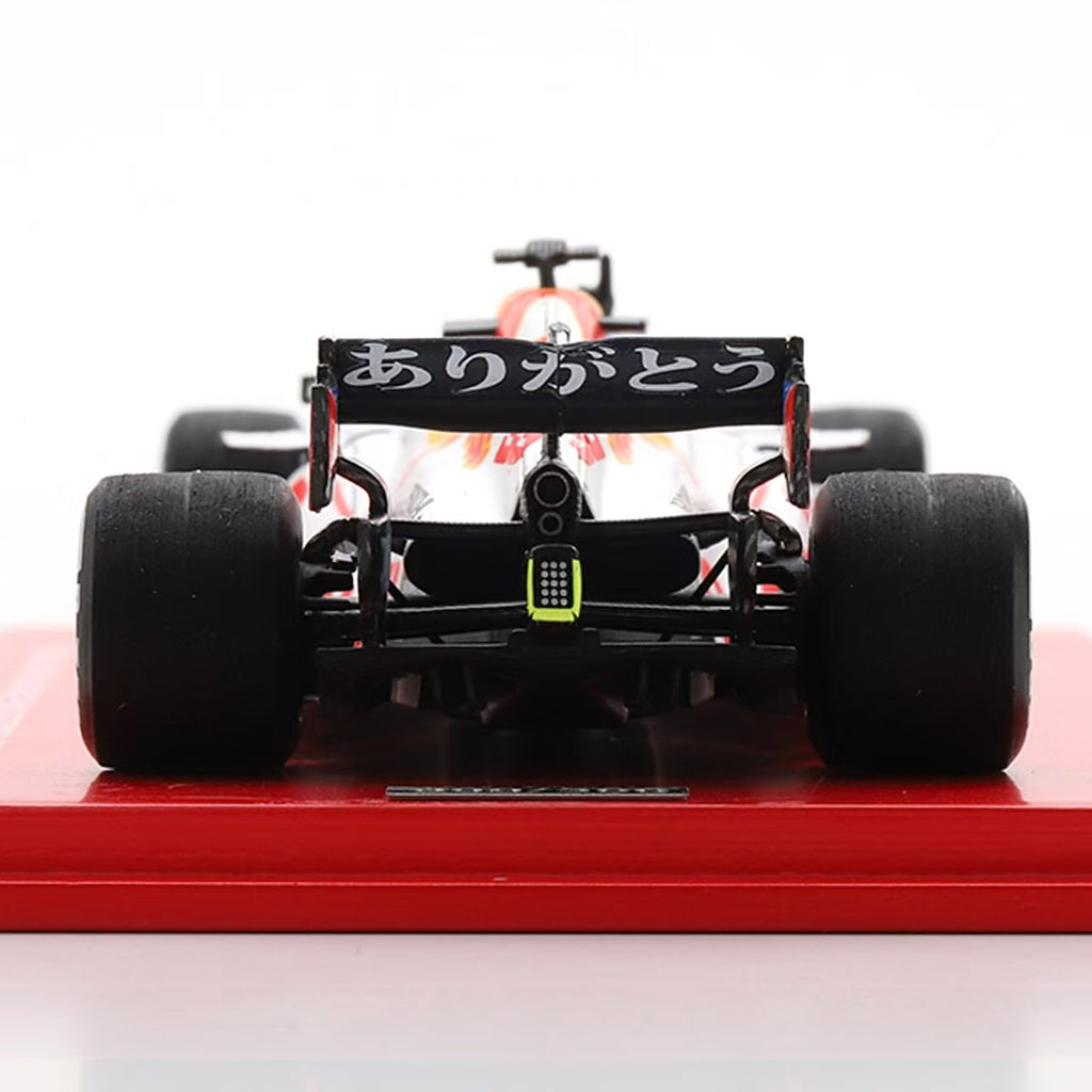 SPARK 1:43 RED BULL HONDA RB16B MAX VERSTAPPEN HONDA THANKS DAY MOTEGI 2022 - NKN10
