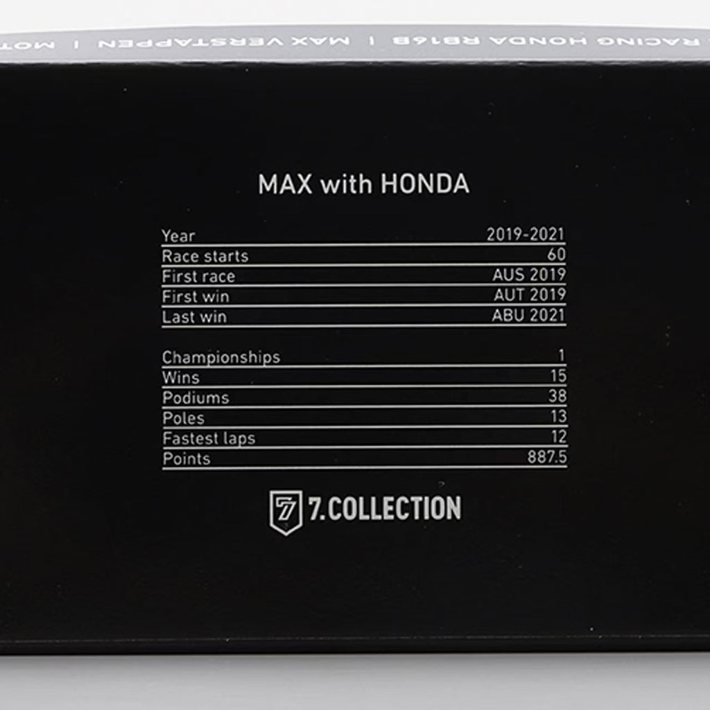 SPARK 1:43 RED BULL HONDA RB16B MAX VERSTAPPEN HONDA THANKS DAY MOTEGI 2022 - NKN10