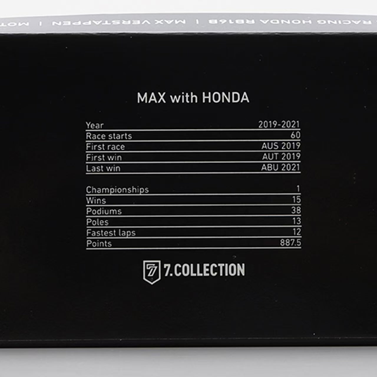 SPARK 1:43 RED BULL HONDA RB16B MAX VERSTAPPEN HONDA THANKS DAY MOTEGI 2022 - NKN10