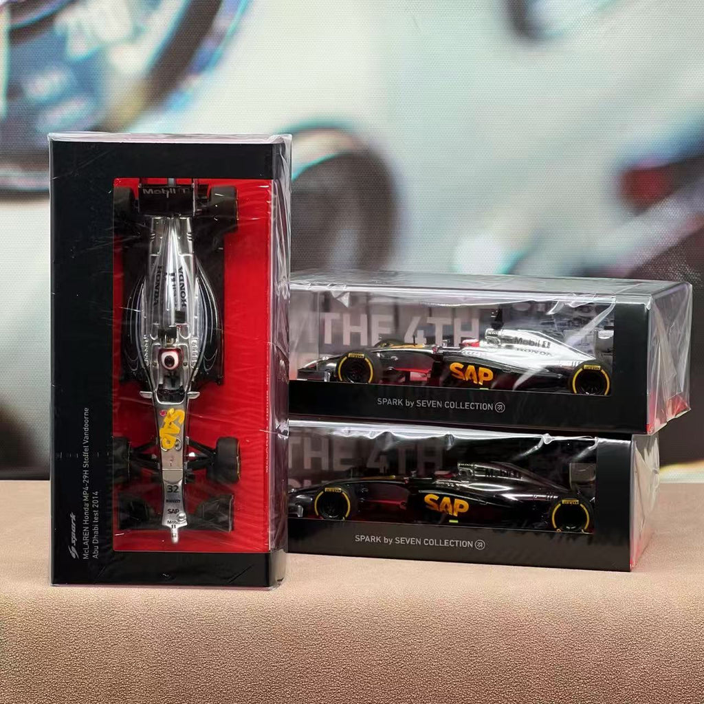 SPARK 1:43 McLaren Honda MP4-29H Abu Dhabi 2014