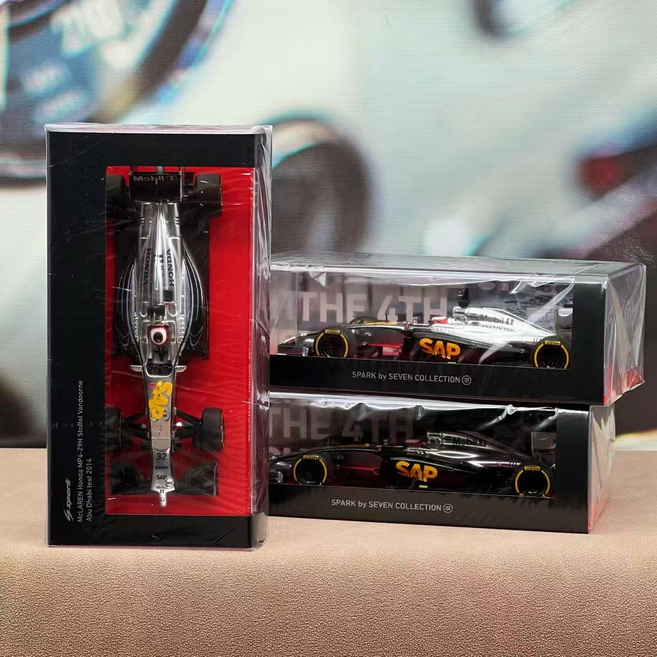 SPARK 1:43 McLaren Honda MP4-29H Abu Dhabi 2014