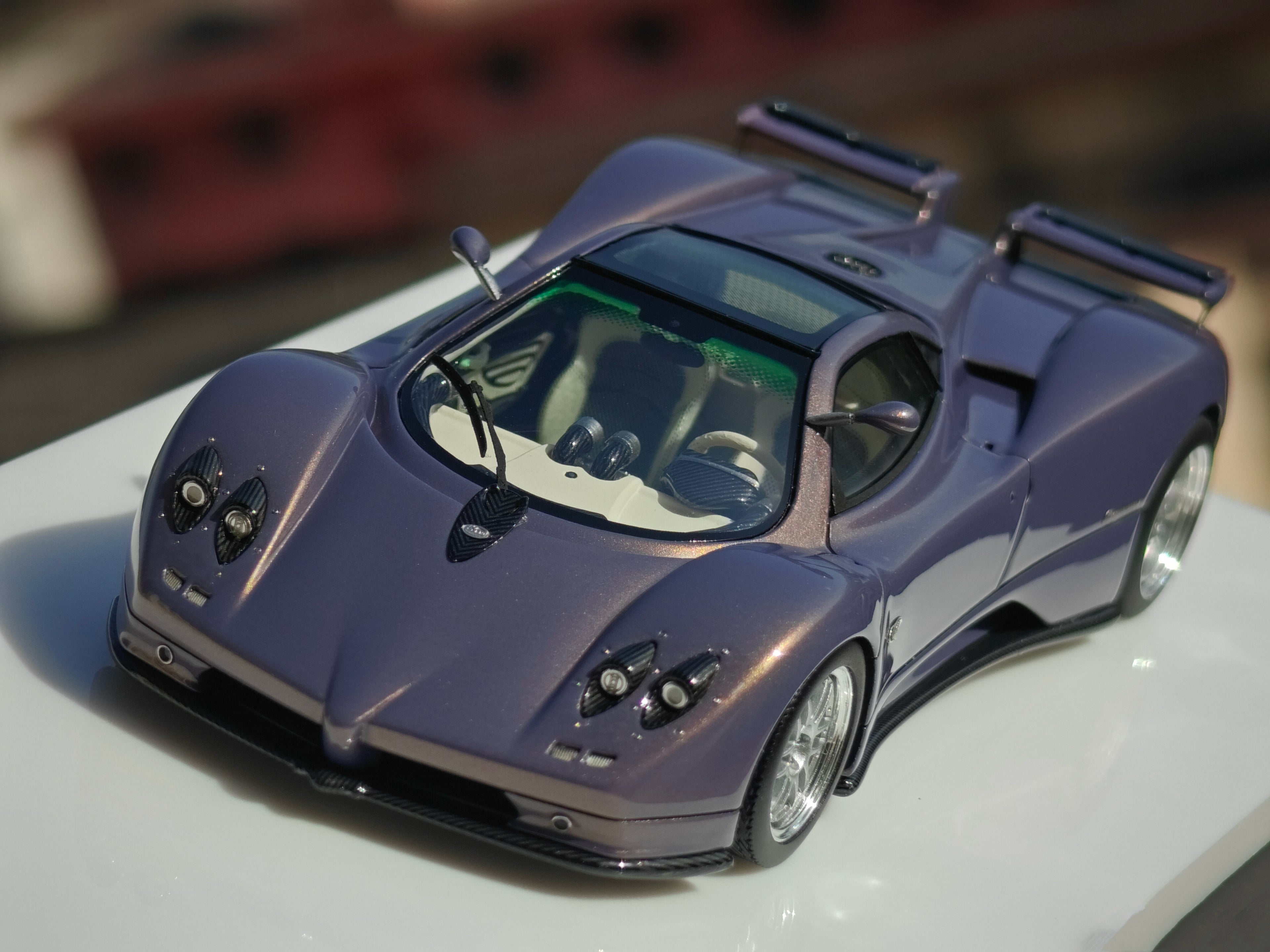 [Pre-order] [Exclusive] FIGART MODEL 1:43 Pagani Zonda C12-S - Legend Series - Solar Bronze