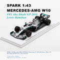[Pre-order] SPARK 1:43 Mercedes-AMG PETRONAS Motorsport F1 W10 EQ Power+ No.1 FP1 Abu Dhabi GP 2019 Sir Lewis Hamilton - SP641