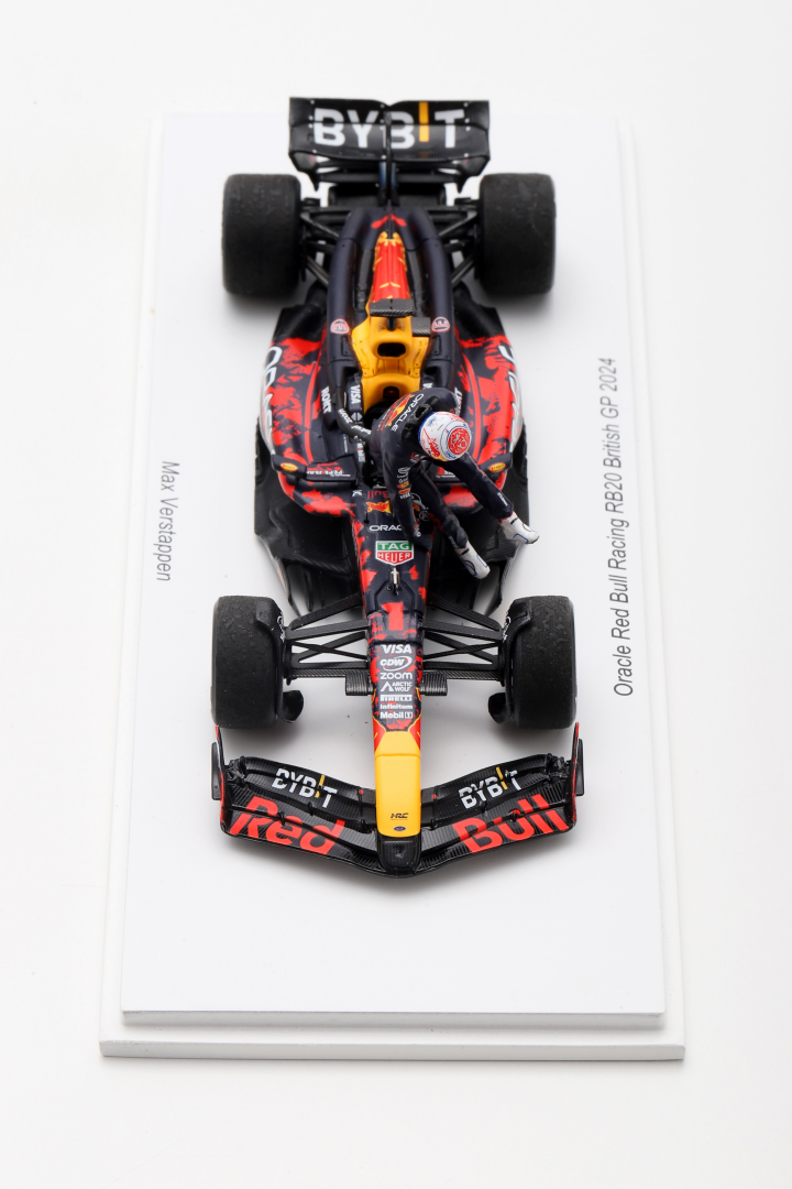 [Pre-order] SPARK 1:43 Oracle Red Bull Racing RB20 No.1 British GP 2024 – Max Verstappen - SP721