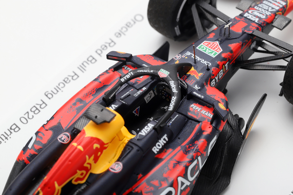 [Pre-order] SPARK 1:43 Oracle Red Bull Racing RB20 No.1 British GP 2024 – Max Verstappen - SP721