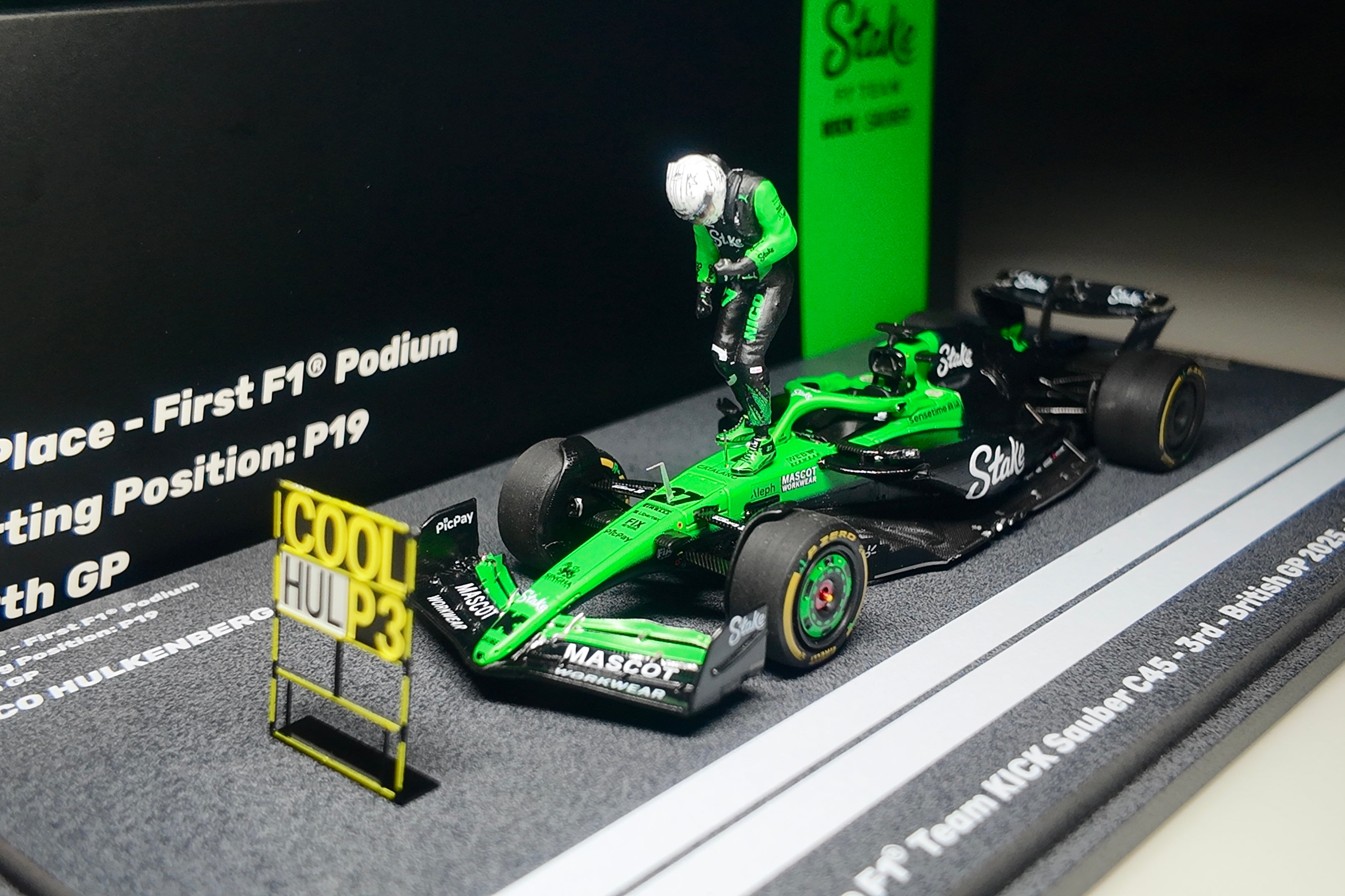 ミニカー 1/43 Sauber C45 #27 2025 British GP 3rd Pre-order] SPARK 1:43 Stake F1 Team Sauber C45 - 3rd - 2025