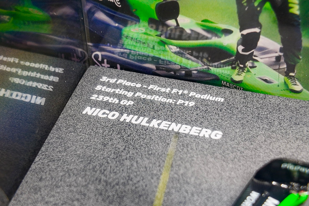 SPARK 1:43 Stake F1 Team Sauber C45 - 3rd - 2025 British GP - Nico Hülkenberg First F1 Podium - SP771