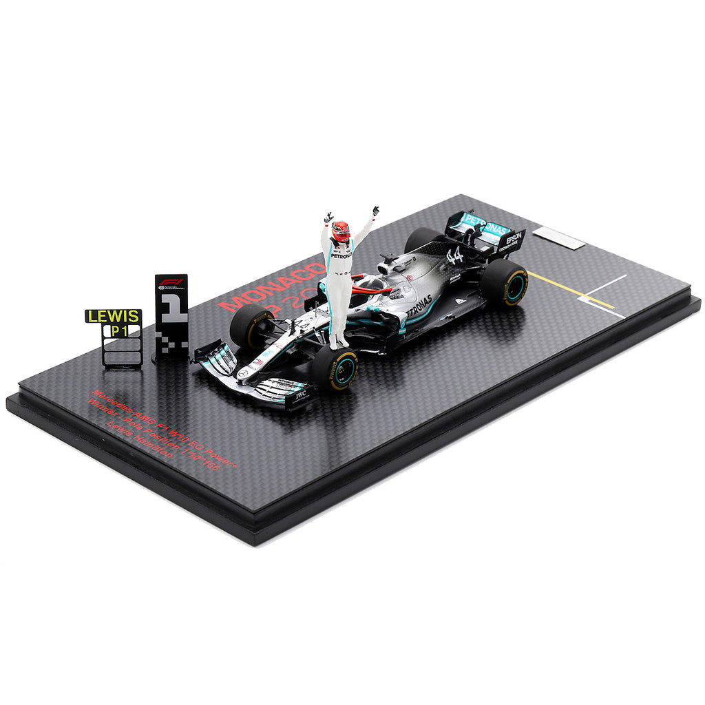 SPARK 1:43 Mercedes-AMG F1 Team W10 EQ Power+ Winner Monaco GP 2019 #44 Lewis Hamilton – WS016
