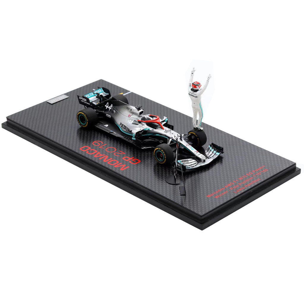 SPARK 1:43 Mercedes-AMG F1 Team W10 EQ Power+ Winner Monaco GP 2019 #44 Lewis Hamilton – WS016