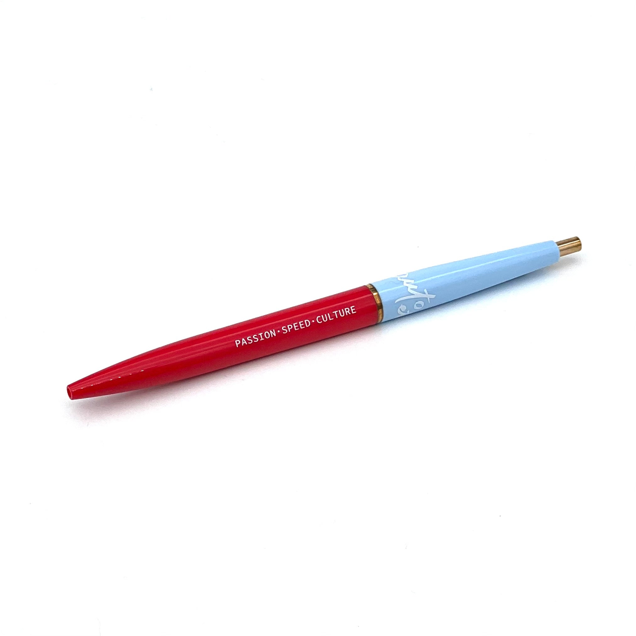 AUTOLETS Ballpoint Pen – Oil-Based, 0.5mm, Black Ink, Ultra-Low Viscosity, Bi-Color Design [ limited to 500 pcs ]