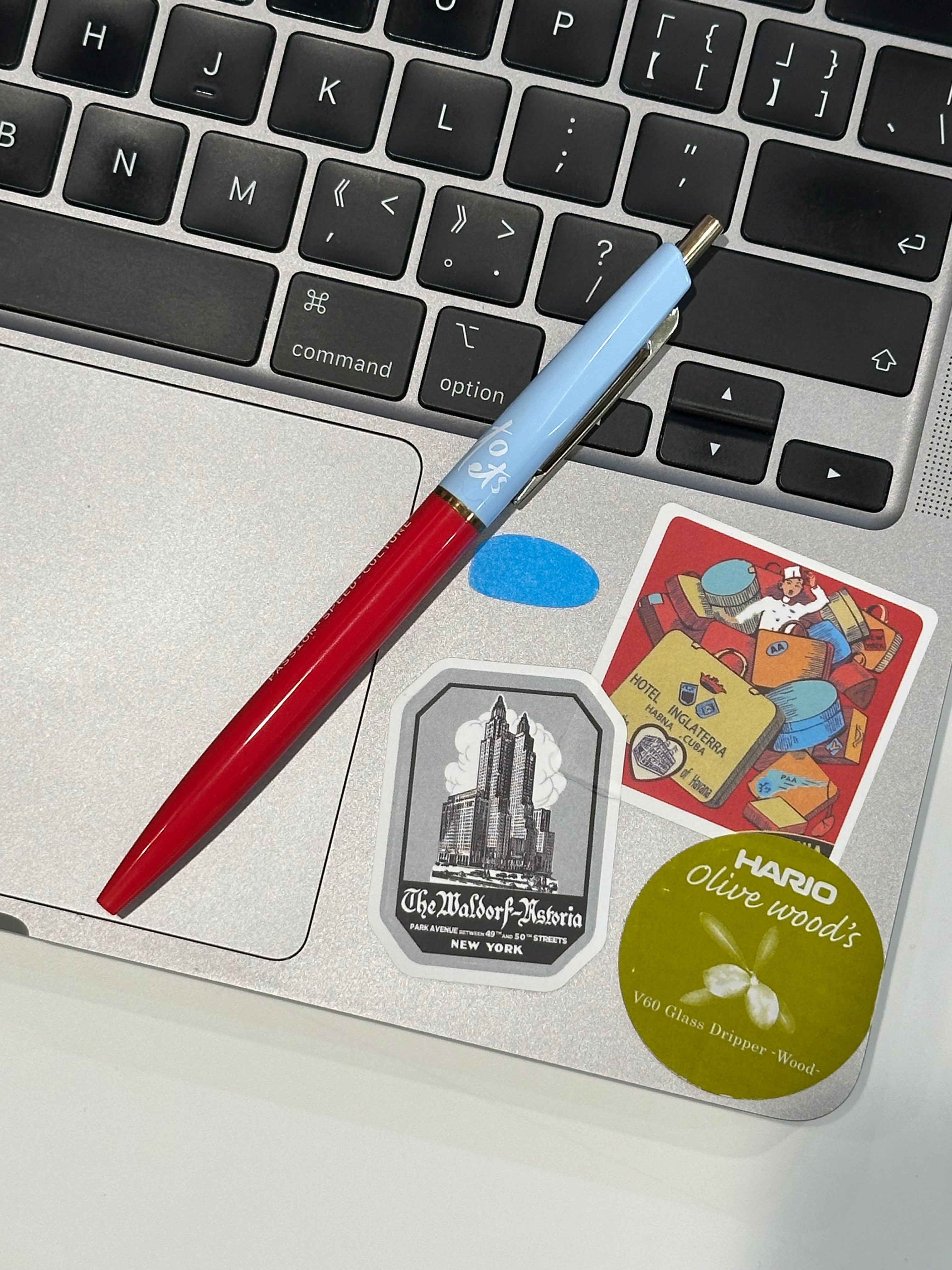 AUTOLETS Ballpoint Pen – Oil-Based, 0.5mm, Black Ink, Ultra-Low Viscosity, Bi-Color Design [ limited to 500 pcs ]