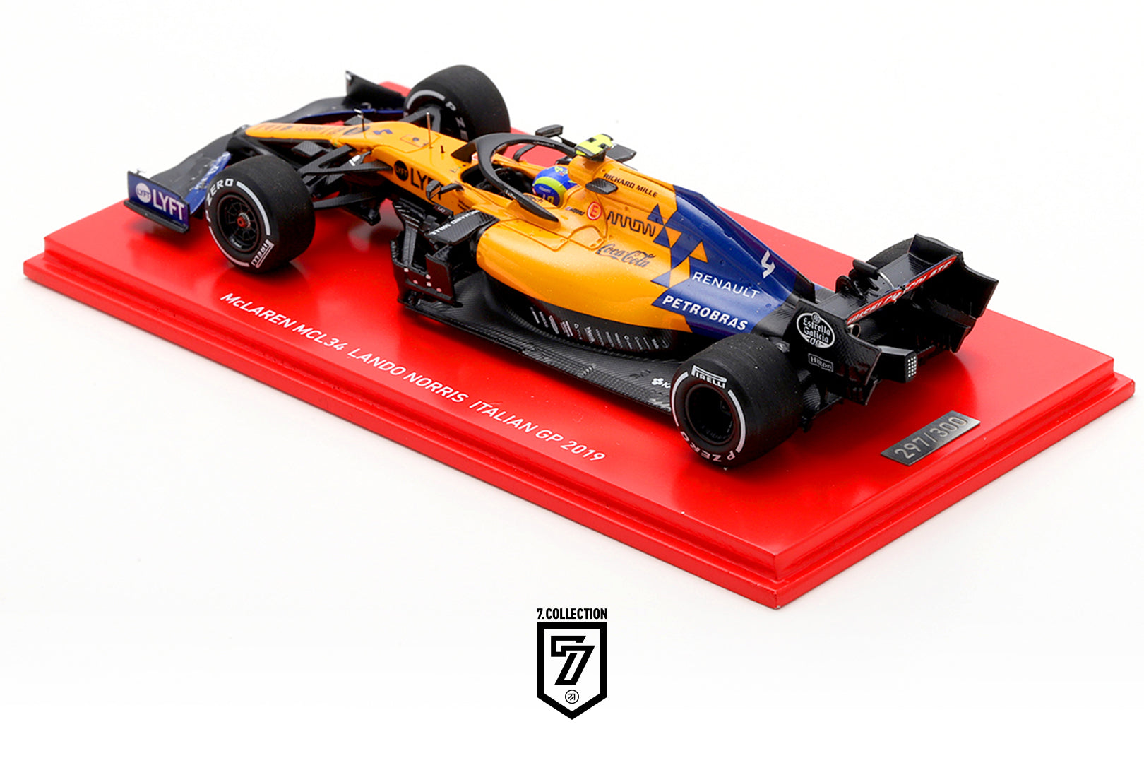 SPARK 1:43 McLAREN MCL34 LANDO NORRIS ITALIAN GP 2019 LIMITED 300PCS – NKN04
