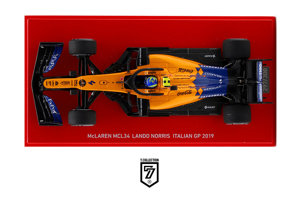 SPARK 1:43 McLAREN MCL34 LANDO NORRIS ITALIAN GP 2019 LIMITED 300PCS – NKN04
